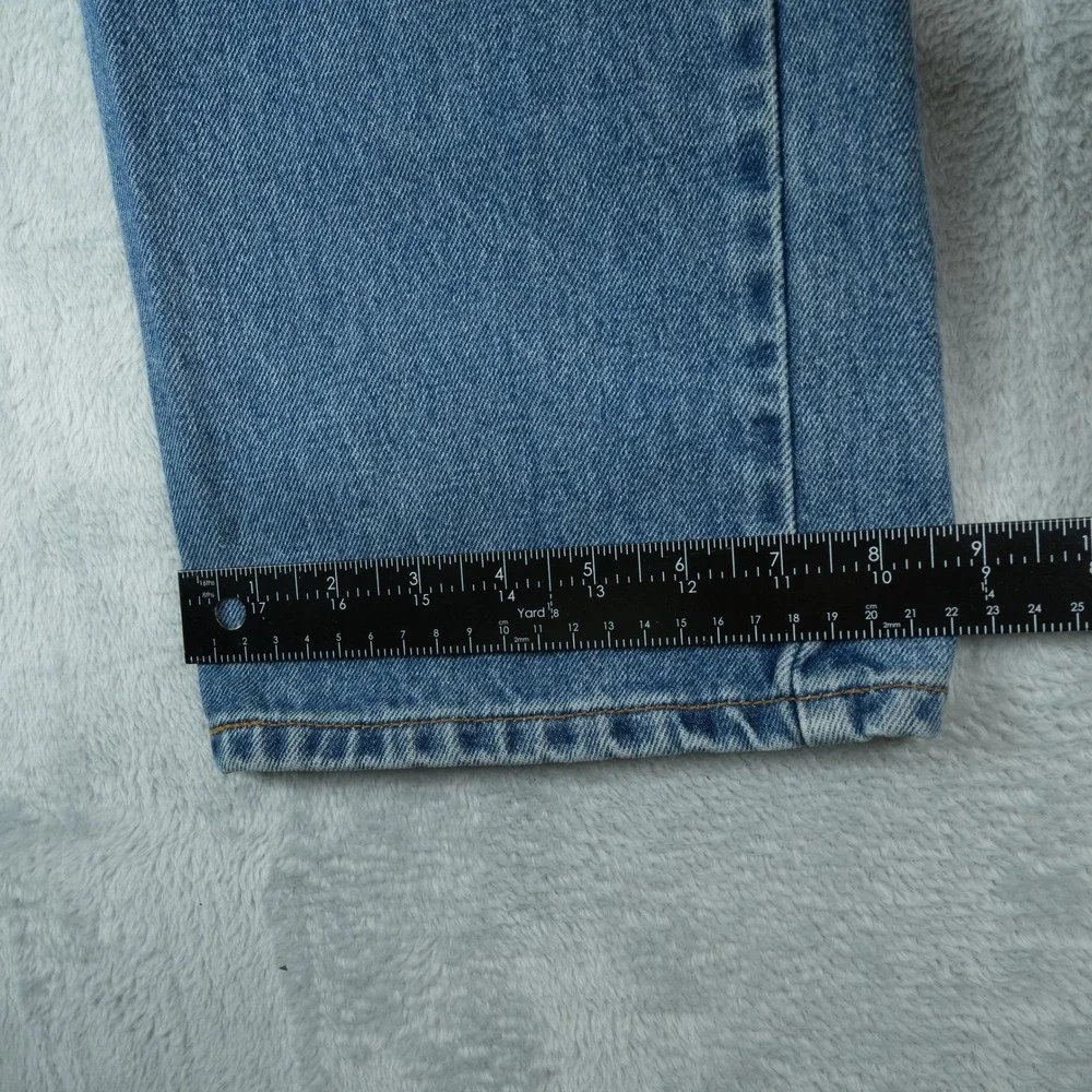 90s‎ Vintage Levis 505 Jeans Mens 36x30 Blue Regular Fit Straight Leg 1998 Denim